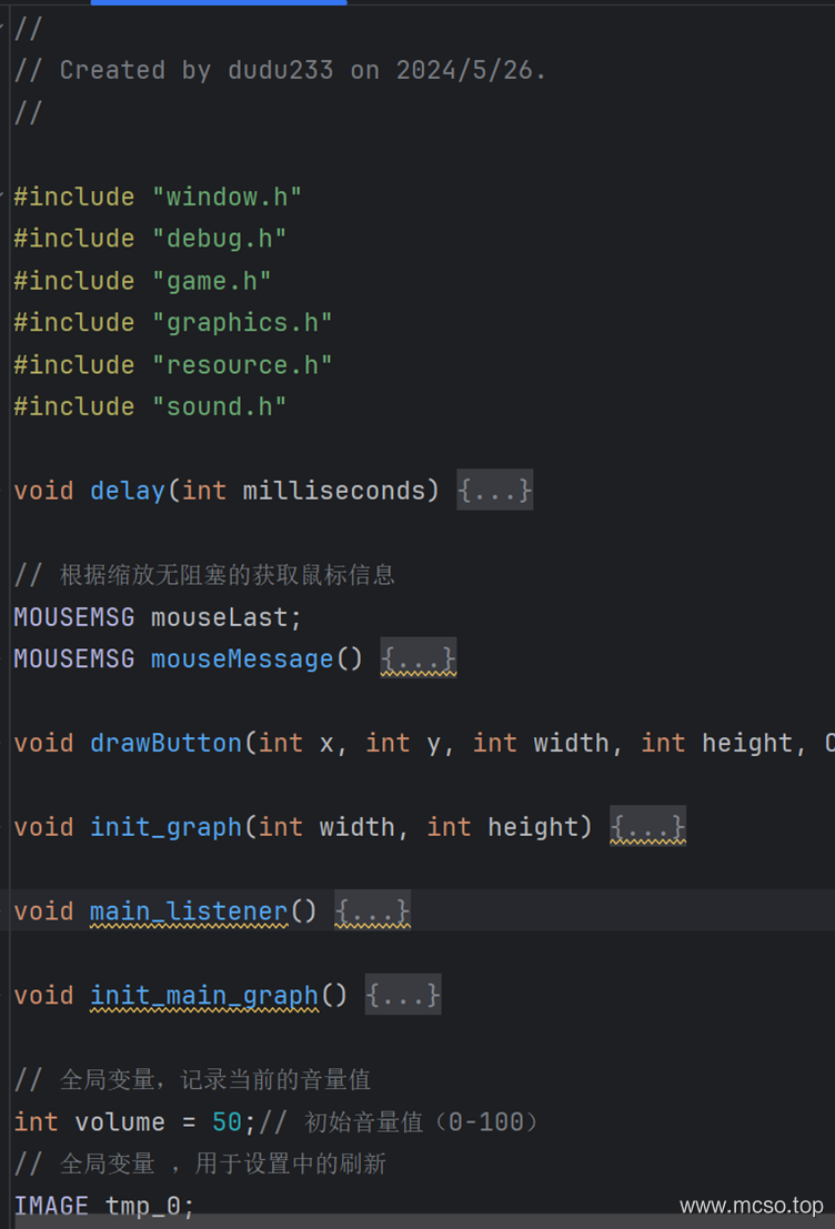 c++ 和 easyx 库写的打地鼠小游戏